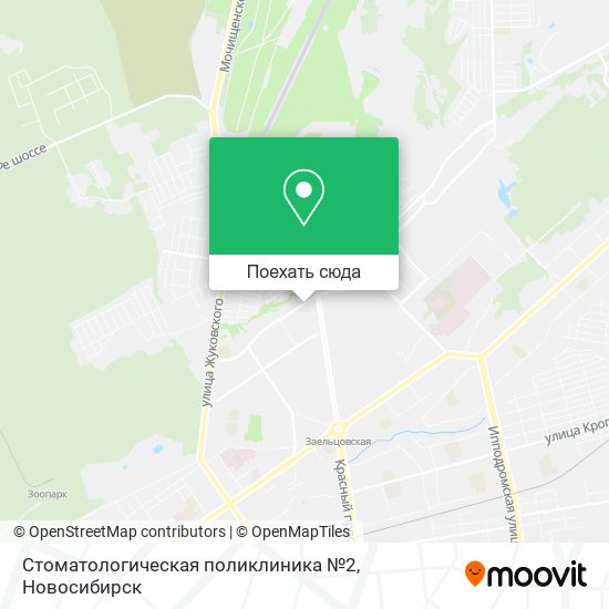 Карта Стоматологическая поликлиника №2