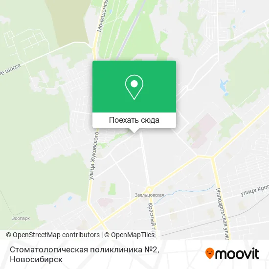 Карта Стоматологическая поликлиника №2