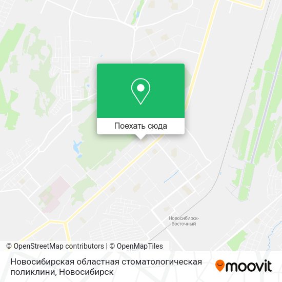 Карта Новосибирская областная стоматологическая поликлини