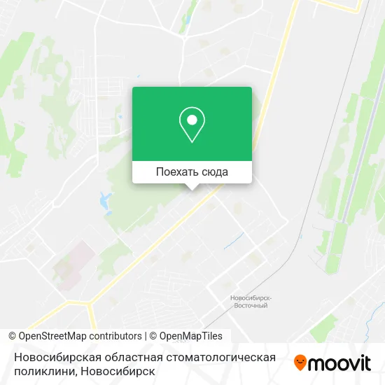 Карта Новосибирская областная стоматологическая поликлини