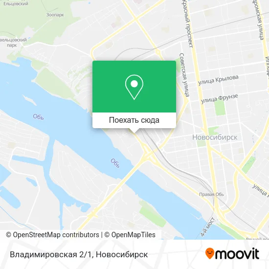 Карта Владимировская 2/1