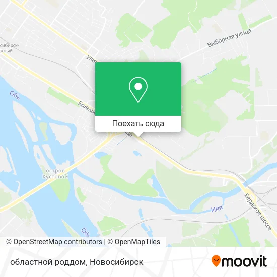 Карта областной роддом