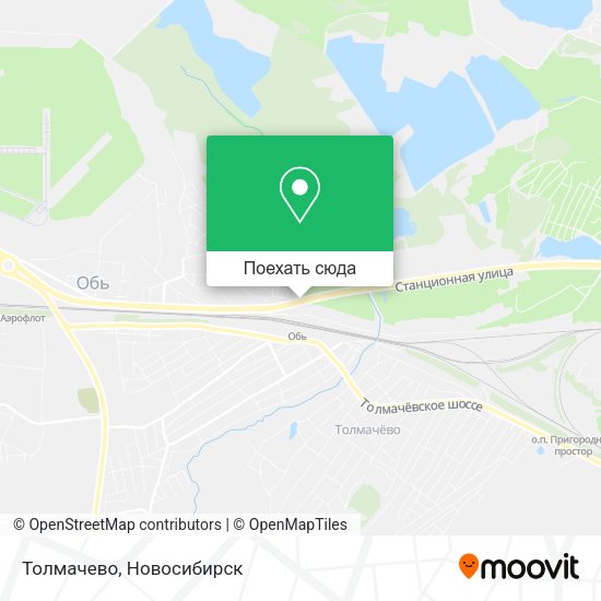 Карта Толмачево