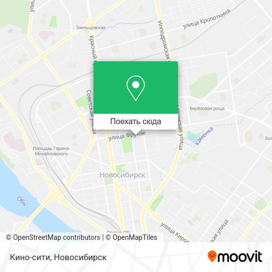 Карта Кино-сити
