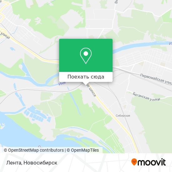 Карта Лента