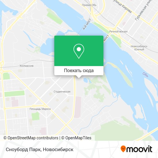 Карта Сноуборд Парк