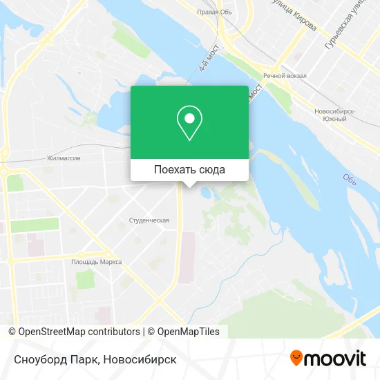 Карта Сноуборд Парк