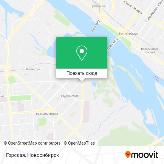 Карта Горская