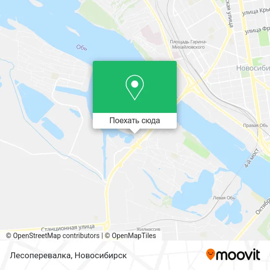 Карта Лесоперевалка