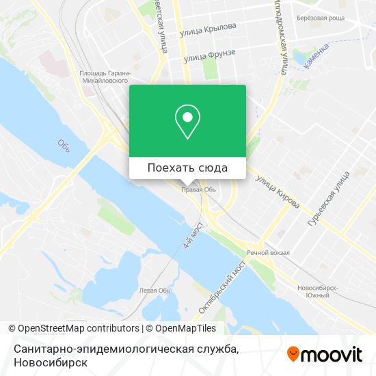 Карта Санитарно-эпидемиологическая служба