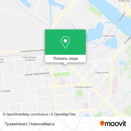 Карта Травмпункт