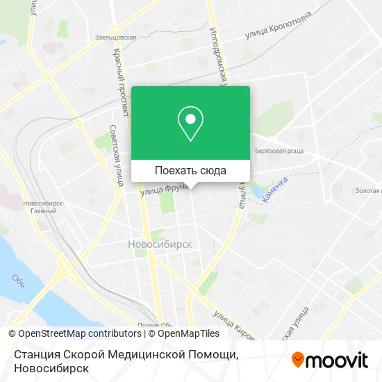 Карта Станция Скорой Медицинской Помощи
