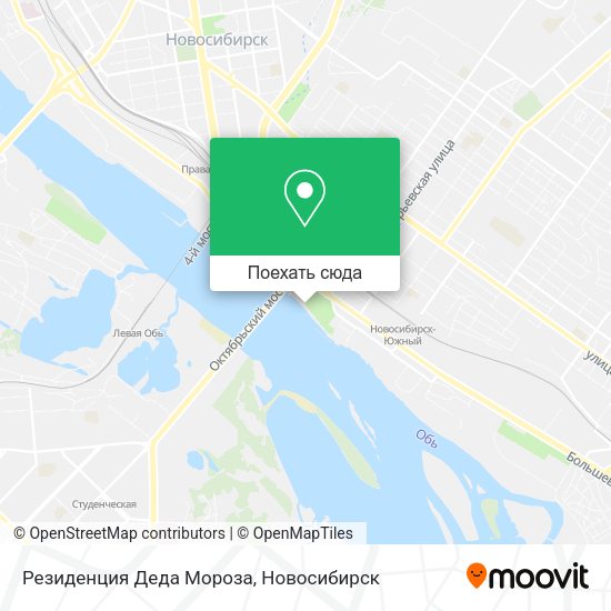 Карта Резиденция Деда Мороза