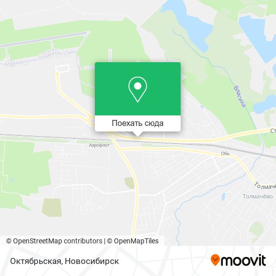 Карта Октябрьская