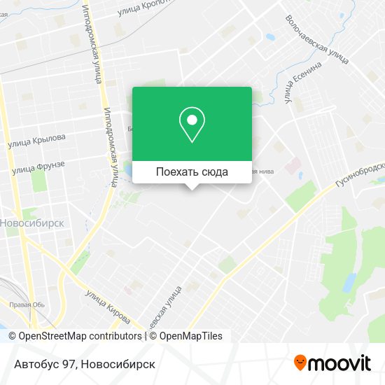 Карта Автобус 97