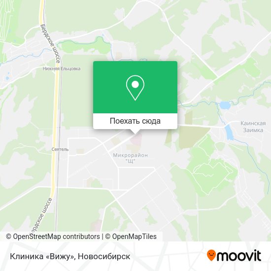 Карта Клиника «Вижу»