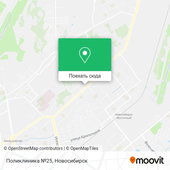 Карта Поликлиника №25