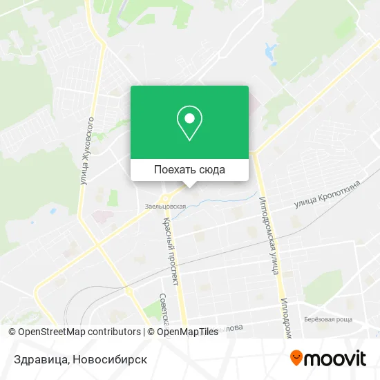 Карта Здравица