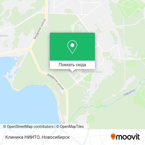 Карта Клиника НИИТО