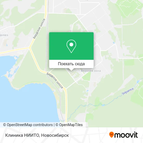 Карта Клиника НИИТО