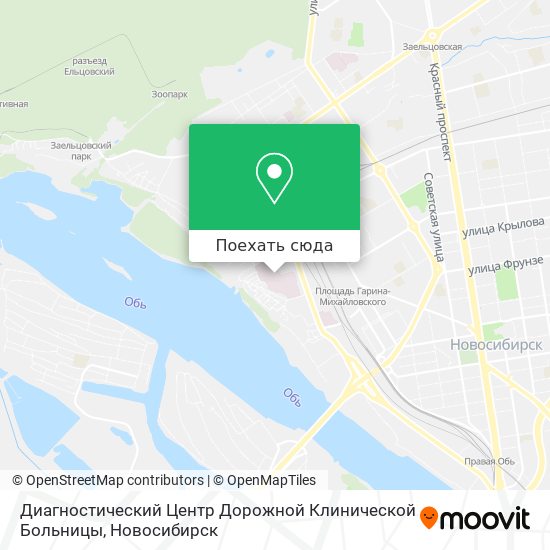 Карта Диагностический Центр Дорожной Клинической Больницы