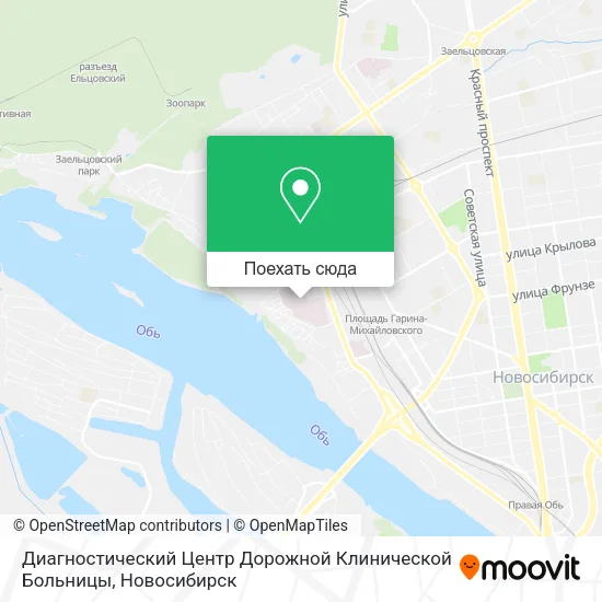 Карта Диагностический Центр Дорожной Клинической Больницы