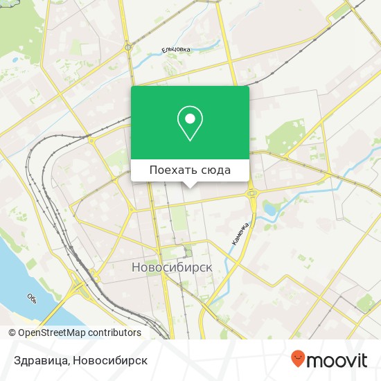 Карта Здравица