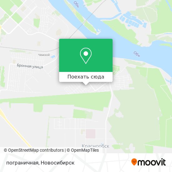 Карта пограничная
