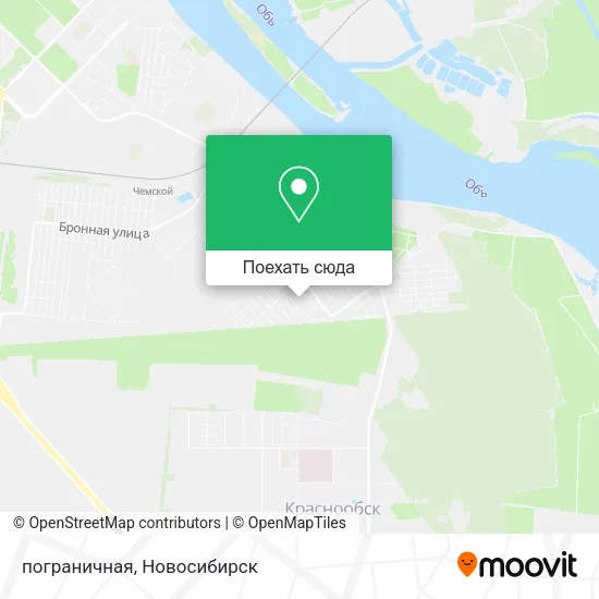 Карта пограничная