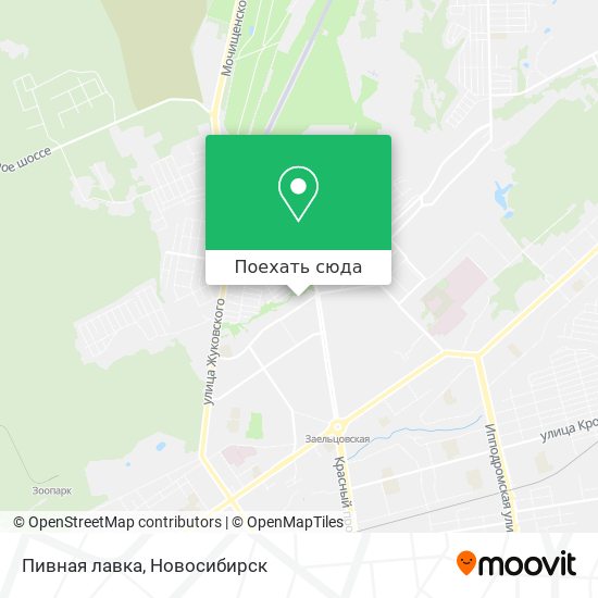 Карта Пивная лавка