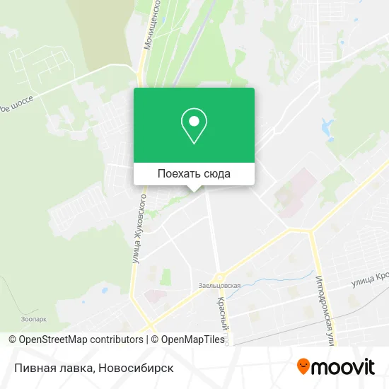 Карта Пивная лавка