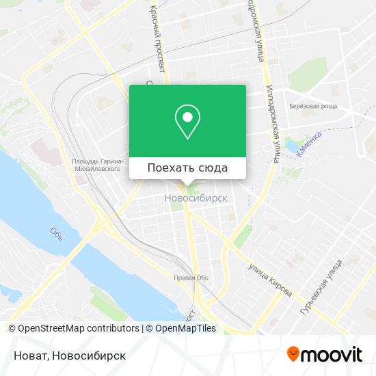 Карта Новат