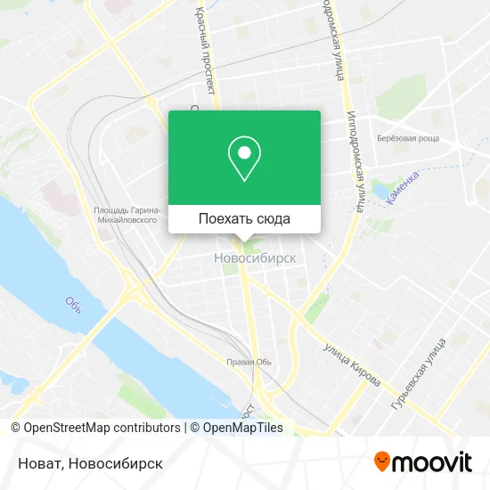 Карта Новат