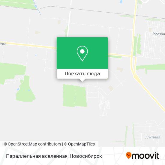 Карта Параллельная вселенная