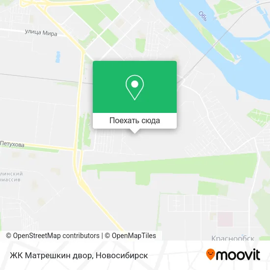 Карта ЖК Матрешкин двор