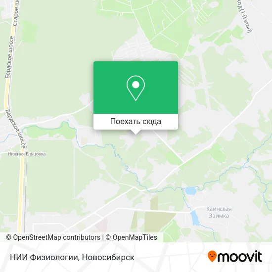Карта НИИ Физиологии