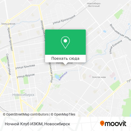 Карта Ночной Клуб ИЗЮМ