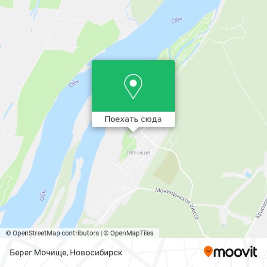 Карта Берег Мочище