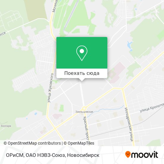Карта ОРиСМ, ОАО  НЭВЗ-Союз