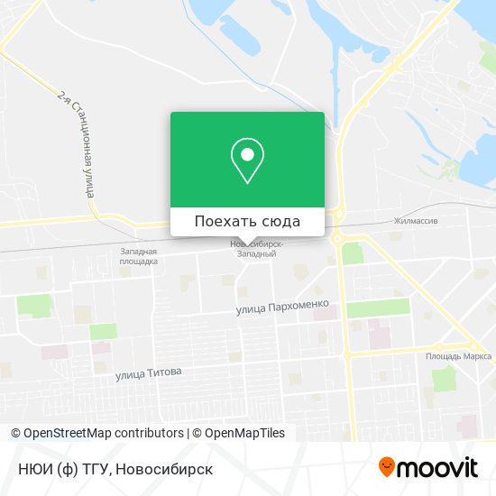 Карта НЮИ (ф) ТГУ