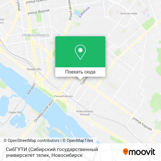 Карта СибГУТИ