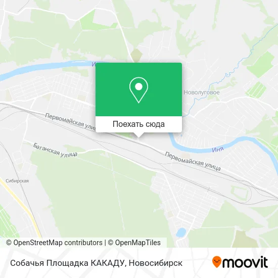 Карта Собачья Площадка  КАКАДУ