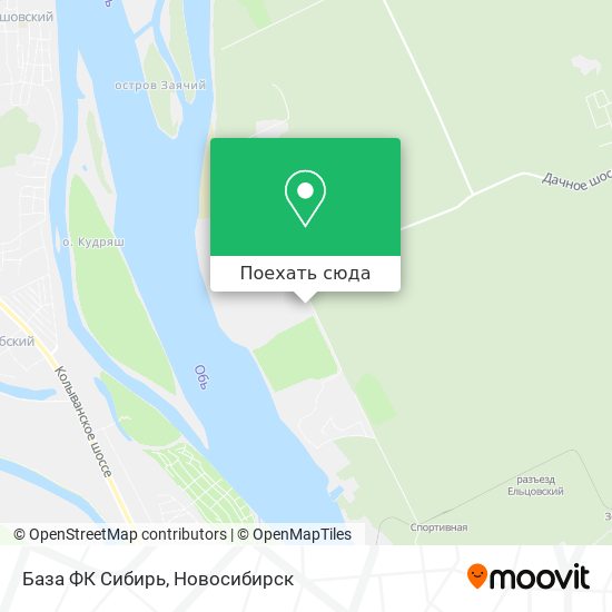 Карта База ФК Сибирь