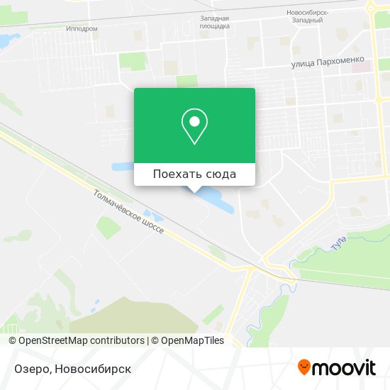Карта Озеро