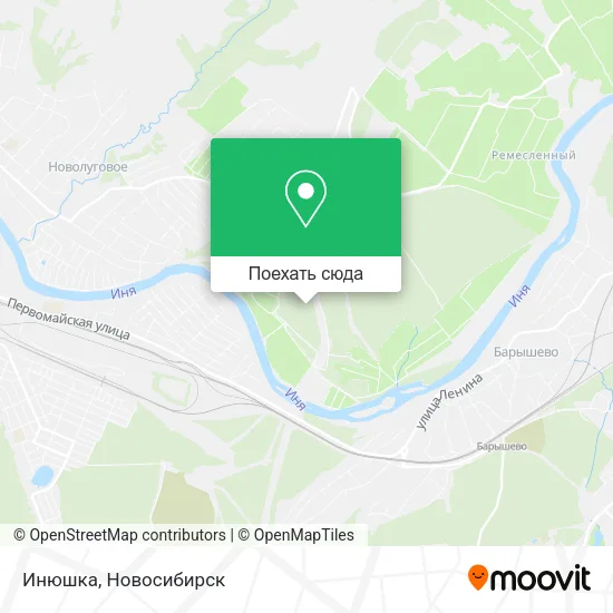 Карта Инюшка
