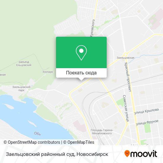 Карта Заельцовский районный суд