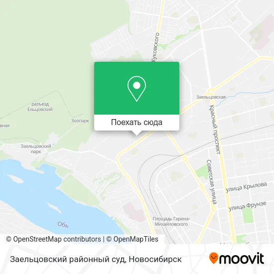 Карта Заельцовский районный суд