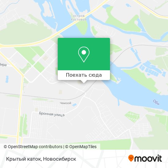 Карта Крытый каток