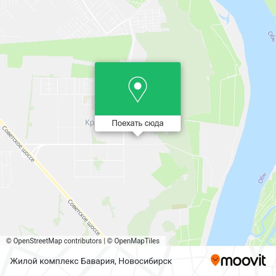 Карта Жилой комплекс  Бавария