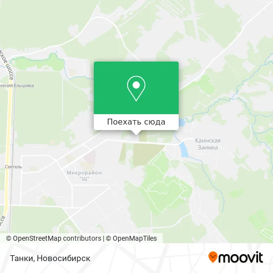 Карта Танки